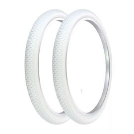 PRO+ TIRES 26 x 2.125 White G-5009 PAIR (2 PCS)