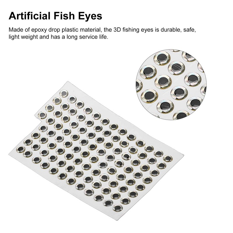 Artificial Fish Eyes, Bright Colours Fish Eye Stickers, Fishing Accessories,
