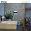 Theben 4969238 iON 108 KNX Room Controller with Integrated Temperature