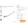 Glacier Bay 42 in. L 1 1/4 in. ADA Compliant