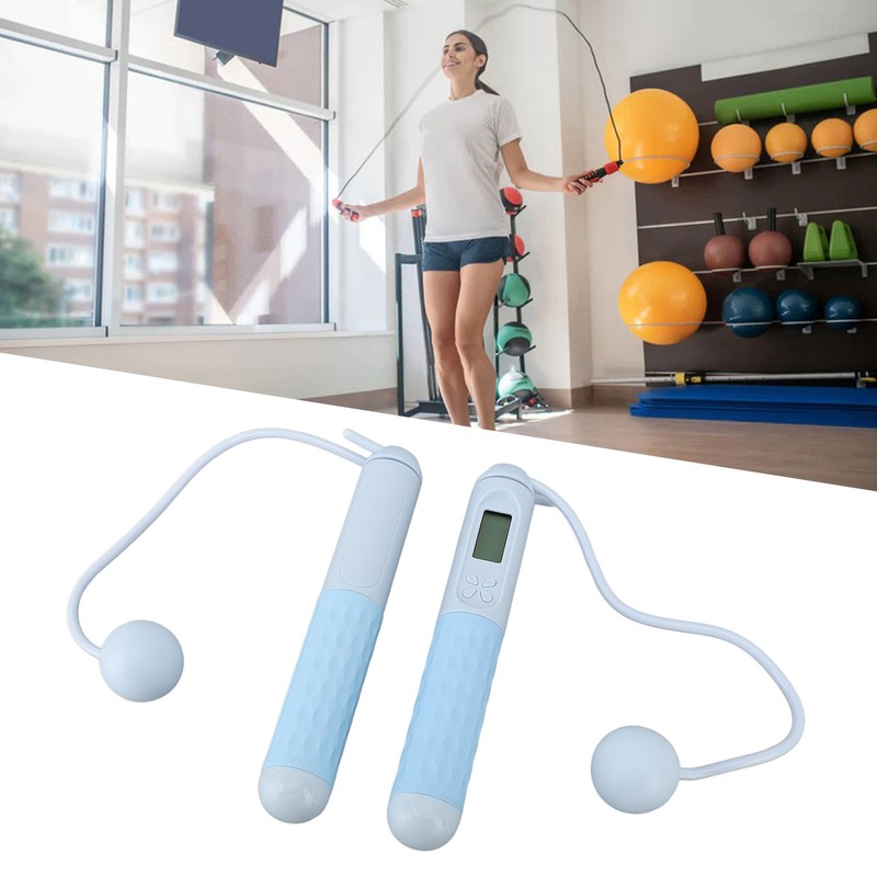 Cordless Jump Rope with Counter Flexible Adjustment Smart Jump Rope