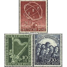 Berlin (West) 71,72-73 (complete.issue.) Volume 1950 completeett unmounted mint/never hinged ** MNH 1950 erp, Berlin Philharmonic (Stamps for collectors)