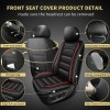 Unbranded For Ford Ranger 2019-2025 Pick-up Custom Seat Protector PU