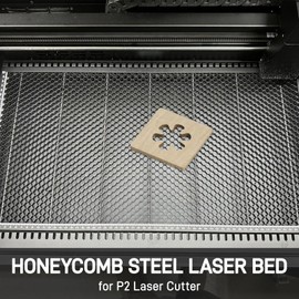 YIBEICO Honeycomb Steel Laser Bed for P2 Laser Cutter,Aluminum Laser Honeycomb Panel,Honeycomb Cutting Table for Laser Cutting and Engraving (605mm*300mm)