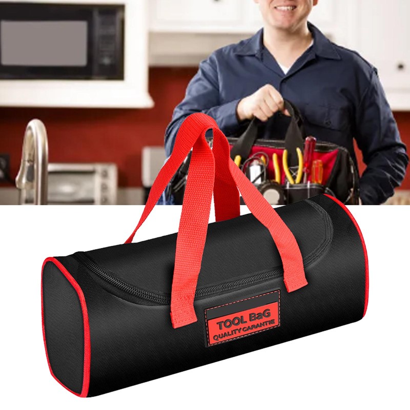 Tool Bag Canvas Multi Compartments Wear Resistant Strong Handle Portable