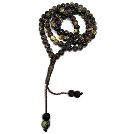 Muslim Tasbih 99 Beads AMN106 Islam Prayer dhikr Beads with Allah Muhammad Names Engraved