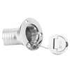 Boat Deck Filler 45° 316 Stainless Steel 38mm Flip Fill