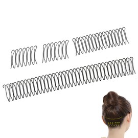 3 Set Veil and Wig Hair Accessories - Secure Combs, U-Shape Clips, Side Combs, and Waterproof Metal Wire