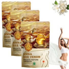 QXUQXU Bee Toxin Ginger Oil Capsules, Vaginal Ginger Oil Capsules