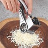 Stainless Steel Rotary Grater, Kitchen Tools Hand Crank Shredder Butter