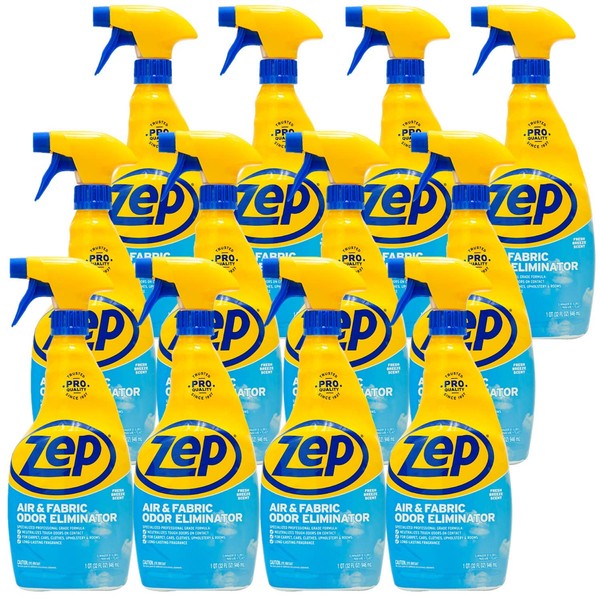 Zep Air and Fabric Odor Eliminator - 32 Ounce (Case of 12) ZUAIR32 - Refresh Your Home, Office and Business