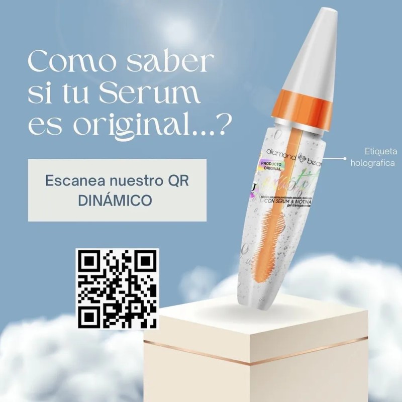 Mascara Pestañas Exactitud Alargadora Transparente Serum Kj Diamond