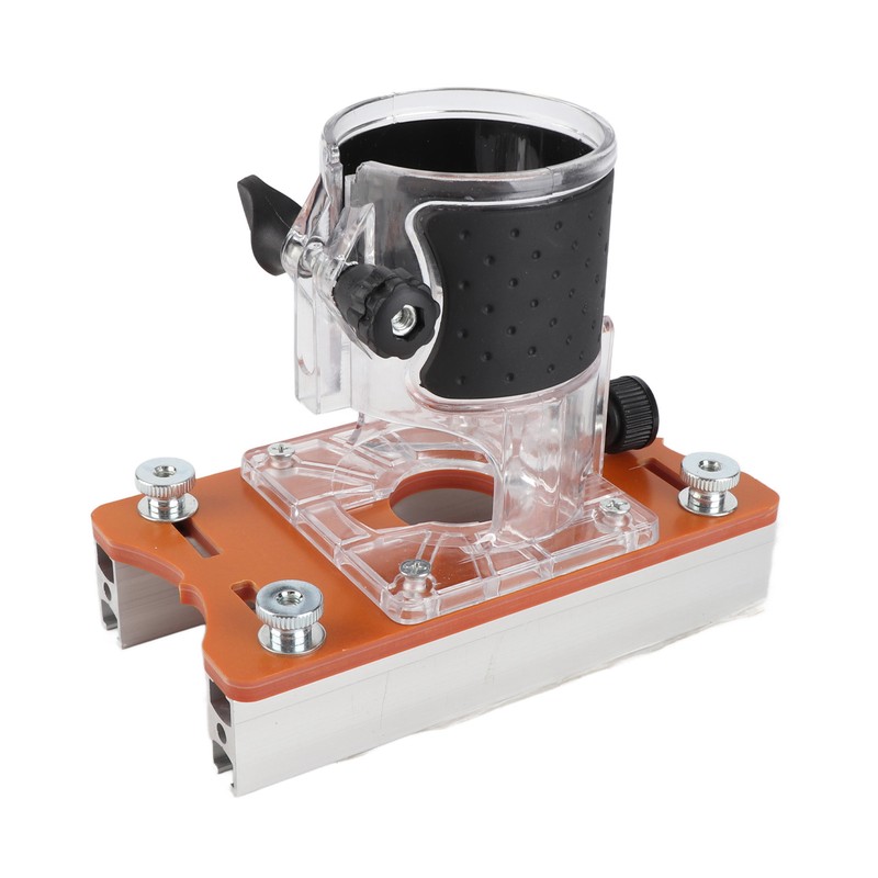 Trimming Machine Slot Plate Locator and Clear Cover Aluminum Alloy