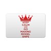 Makoroni - KEEP CALM AND GO MAKING MODEL SHIPS 2"x3"