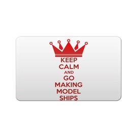 Makoroni - KEEP CALM AND GO MAKING MODEL SHIPS 2"x3" Novelty Humor Gift Refrigerator Magnet, DesT58
