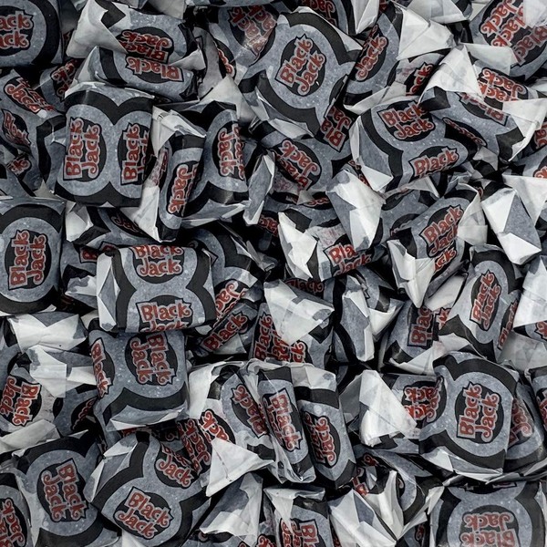 Black Jack Chews 700g Re-Sealable Pouch by The Gourmet Sweet