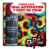 Dip Ape 16oz hydrographic film / activator Tie Dye Swirls