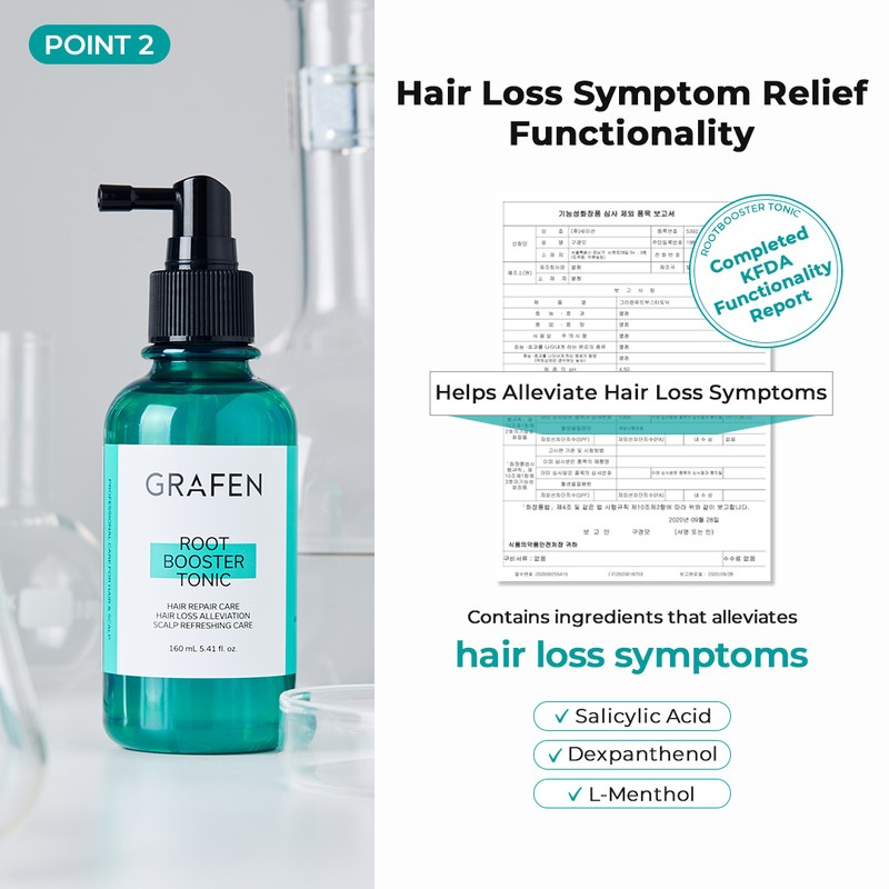 GRAFEN [GRAFEN] Root Booster Tonic 160ml x2 [ Refreshing &