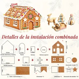 22 Cortadores De Galletas Navidad Acero Inoxidable 3d Niños