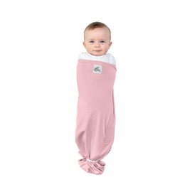 The Ollie Swaddle – Sleep Swaddle for Babies | Breathable, Moisture-Wicking Fabric to Prevent Overheating | Adjustable Fit (Maunie, One Size)