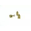 StudsAndSpikes 10mm 3/8" Brass Hex Spikes - bag of 20