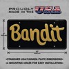 Smokey and The Bandit | Burt Reynolds | Metal Stamped