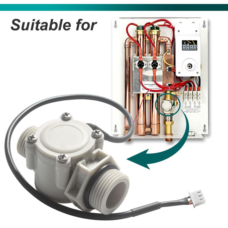 Tankless Water Heater Flow Sensor for EcoSmart, Fits for ECO