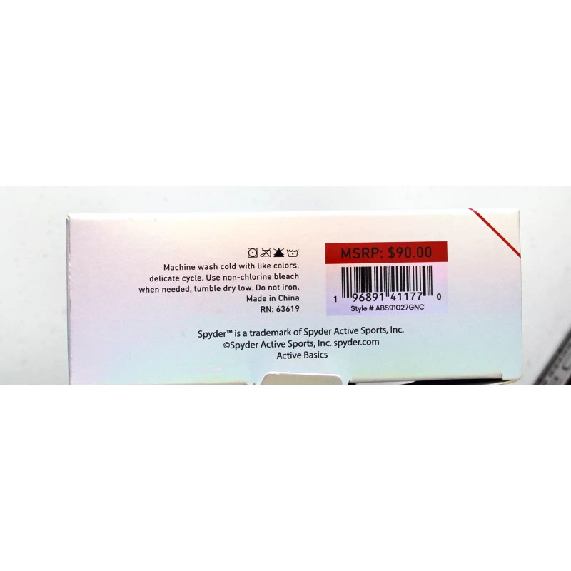 SPYDER Performance MEN'S Boxer Briefs size L 4-PACK UNDERWEAR NWT