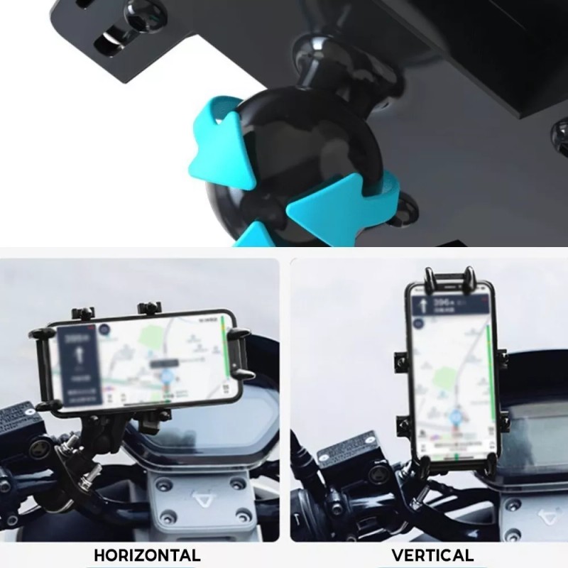 Maíz Soporte Base Porta Celular Bicicleta Moto Universal 360 Gps