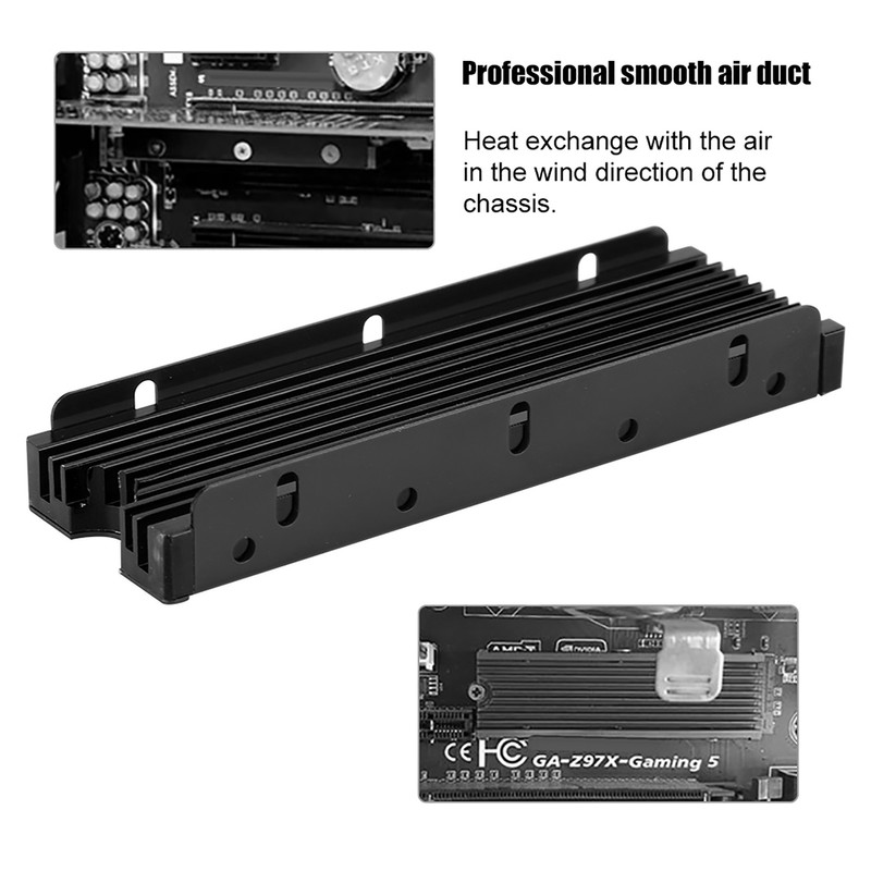 NGFF M.2 Double sided SSD Heatsink Water Cooling HDD Thermal