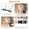 Denwwico Dog Muzzle, Breathable Adjustable Soft Mesh Muzzle for Small