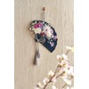 Tokyodo ZE000627-001 Pattern Plate, Siro, Diameter 3.3 inches (8.5 cm),