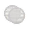 Vent Systems 8" Inch (Opening Dimensions) Pack of 2 White