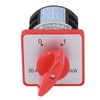 Changeover Switch PC Flame Retardant Combination Selector Switch 2 Sections