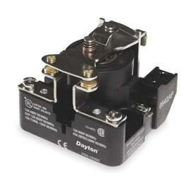 Dayton 5YZ79 Open Power Relay, 4 Pin, 24Vdc, Spst-No