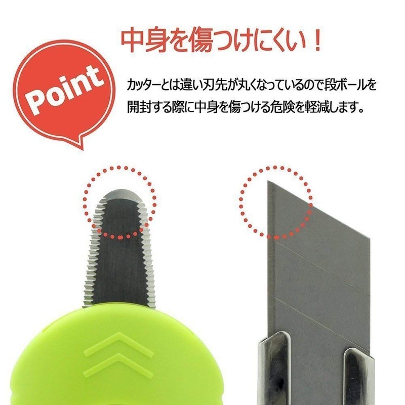 CANARY Box Cutter Retractable Blade, Mini Box Opener Tool, Made