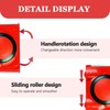 2 Pcs Paint Edger Tool Set, Red, Multifunctional, Cutting in