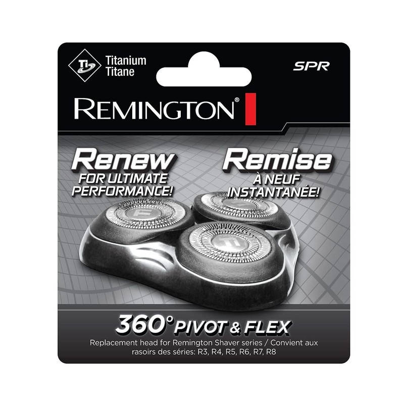 Remington SPRCDN Universal Rotary Replacement Shaver Head, Black