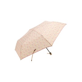 Afternoon Tea Living Long Umbrella, JF81, Small Floral Folding Umbrella, Rain Umbrella, Pink