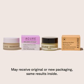 Acure Resilience Eye Balm - Firming Under Eye Balm for Dark Circles & Fine Lines, Hydrating & Smoothing Treatment with Encapsulated Retinoid & Avocado Oil, Anti Aging Moisturizer - 0.5 fl oz