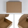 Sodissa 7x5x2 Inches Shipping Boxes Pack of 25, Brown Corrugated