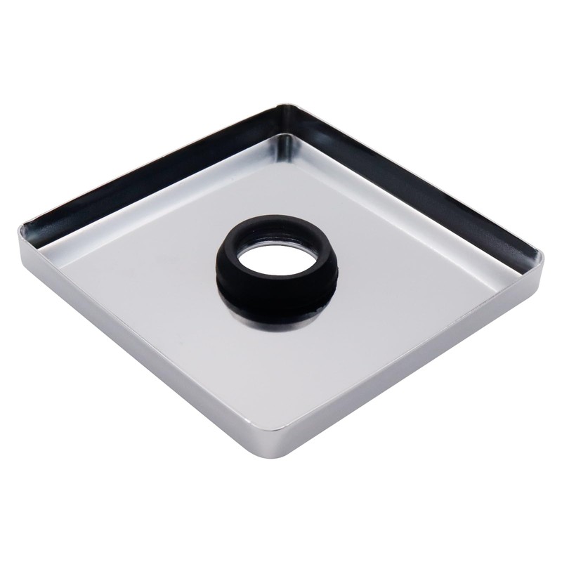 Antrader Square Shower Flange Cover,3.5 Inch Large Shower Arm Flange