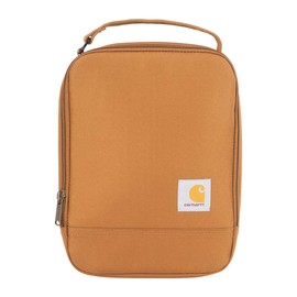 Carhartt Insulated Lunch Cooler for Men and Women, Fully Insulated Lunch Pale for Work, Outdoor, and Everyday Use, Carhartt Brown