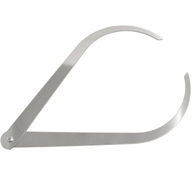 Longdex 10 Inch Caliper Bent Leg Stainless Steel Clay Measuring Pottery Tool Ceramic Sculpture Tool