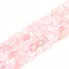 6-8mm Natural Rose Quartz Gem Stone Free Form Nuggets Tumbled