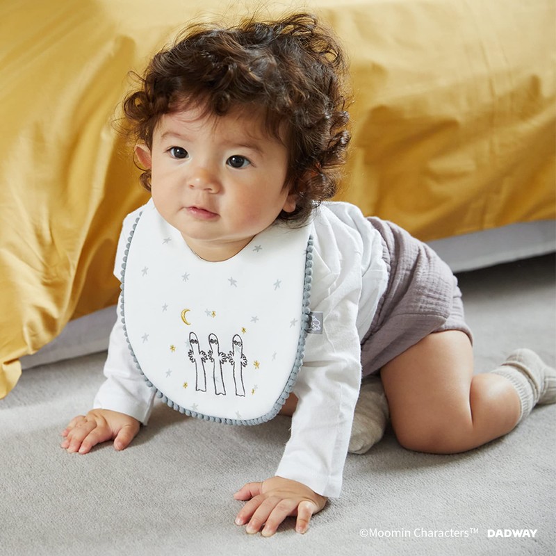 MOOMIN BABY BBMB006200500 Moomin Baby Pom Tie Naughy/White