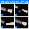 JAWUZ Washing Machine Drain Adapter, Drain Washing Machine Triple Thread