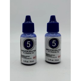 Poolstyle ALKALINITY TEST KIT SOLUTION - REAGENT #5 - 1/2OZ 2-PACK (POOLSTYLE - 22415)