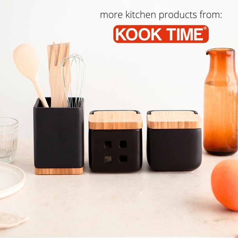 KOOK TIME Soap Dispenser, Black PUMP_DISPENSER, Practical Dish Soap Organizer