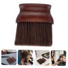 WOONEKY Neck Duster Brush Hair Cutting Dust Brush for Salon